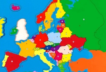 Игра Европа: Пазл
