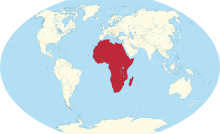 Afrikaning geografik o‘rni va siyosiy xaritasi