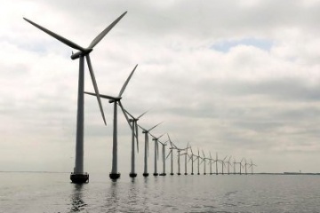 В Дании появится шельфовая "ветровая ферма"
