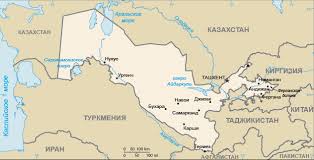 Географическое положение Узбекистана. Границы и площадь